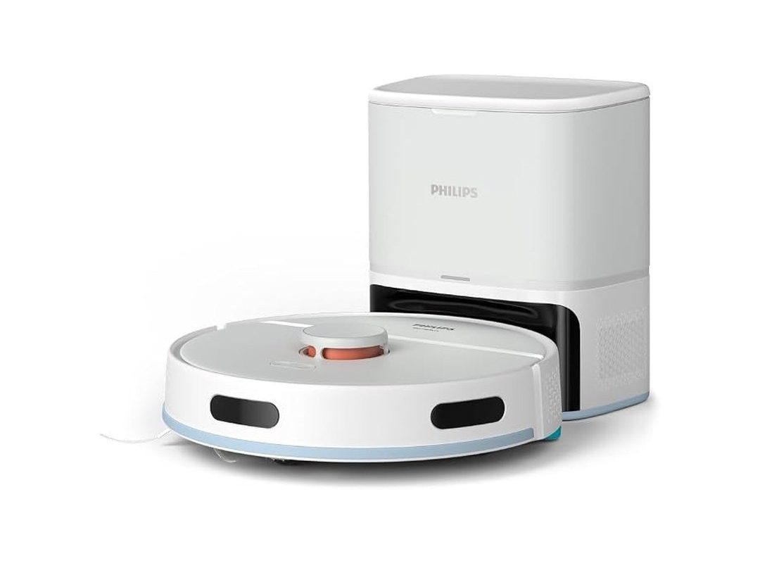 🛍️ Philips 2000 Serisi Islak Kuru Moplu İstasyonlu Robot Süpürge, HomeRun Uygulaması, LDS Radar Navigasyon, Beyaz, XU2100/20