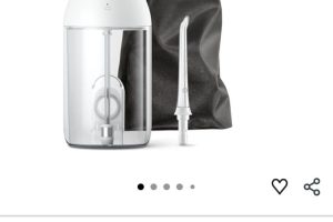 Philips Sonicare Power Flosser 3000 Kablosuz Ağız Duşu, Hızlı Ve Etkili Diş Arası Temizliği, Quad Stream Teknolojisi, Ye