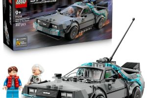 LEGO Speed Champions Geleceğe Dönüş’ten Zaman Makinesi 77256
