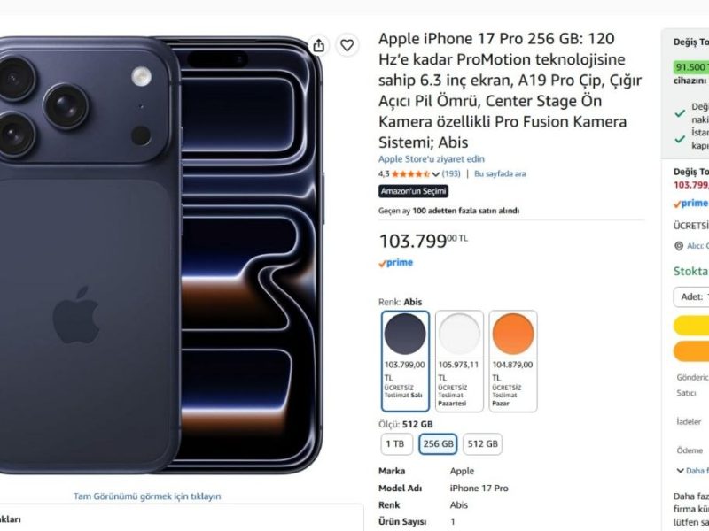 Apple iPhone 17 Pro 256 GB Abis