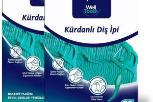 Stopever Nane Ferahlığı Kürdanlı Diş İpi 2’Li Paket 100 Adet (2 X 50 Adet)