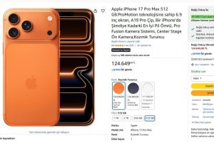 Apple iPhone 17 Pro Max 512 GB Kozmik Turuncu
