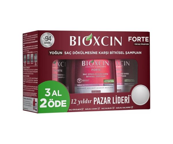 🛍️ Bioxcin Forte Şampuan 300ml 3al2 Öde