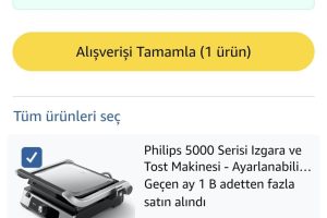 Philips 5000 Serisi Izgara ve Tost Makinesi – Ayarlanabilir sıcaklık, Geniş ızgara yüzeyi ve Yüksek Güç performansı, Çıkarılabilir yapışmaz plakalar ve yağ tepsisi (HD6301/90)