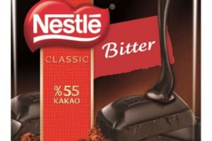 Nestlé%55 Kakao Bitter Çikolata, 60 g x 6