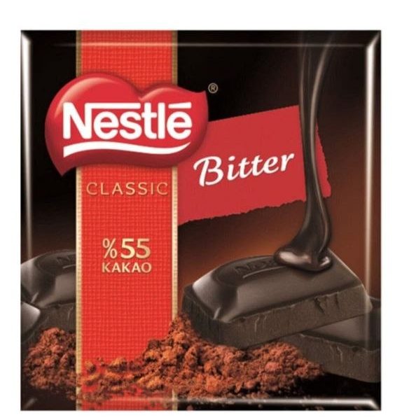 Nestlé%55 Kakao Bitter Çikolata, 60 g x 6