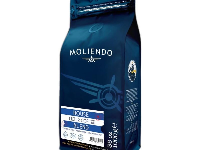 🛍️ Moliendo Finest Coffee House Blend Filtre Kahve (Çekirdek) 1000 g
