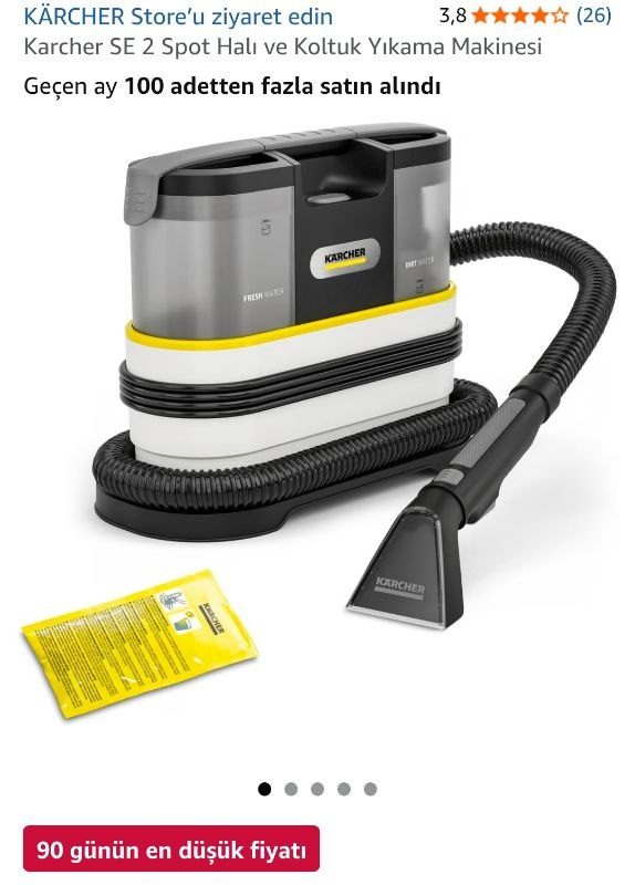 Karcher SE 2 Spot Halı ve Koltuk Yıkama Makinesi