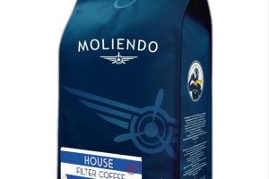 Moliendo Finest Coffee House Blend Filtre Kahve (Çekirdek) 1000 g
