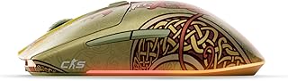 SteelSeries CS2 Dragon Lore Counter-Strike Wireless Gaming Mouse – 2.4GHz & Bluetooth — 18.000 DPI TrueMove Air Optik Sensör