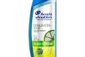 🛍️ Head & Shoulders Derinlemesine Temizlik Şampuan Yağlanma Kontrolü Limon 300 ml