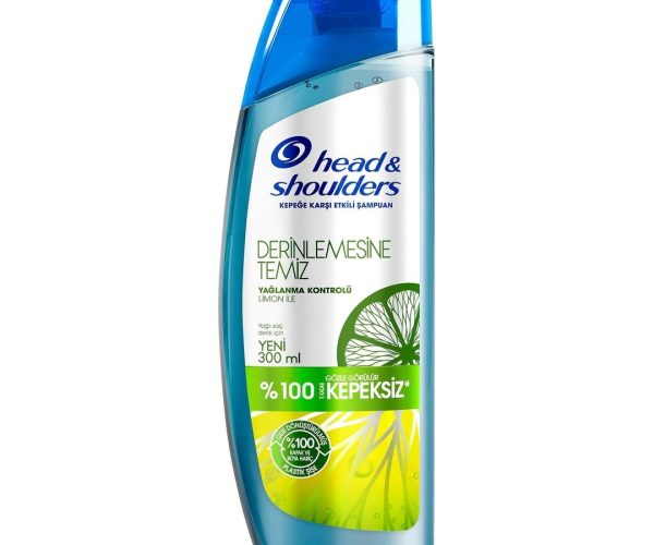 🛍️ Head & Shoulders Derinlemesine Temizlik Şampuan Yağlanma Kontrolü Limon 300 ml