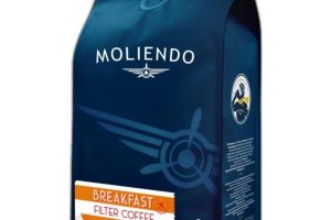 Moliendo Finest Coffee Breakfast Blend Filtre Kahve (Çekirdek) 1000 g