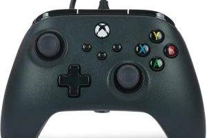 PowerA Xbox Series X|S için Kablolu Kumanda – Siyah