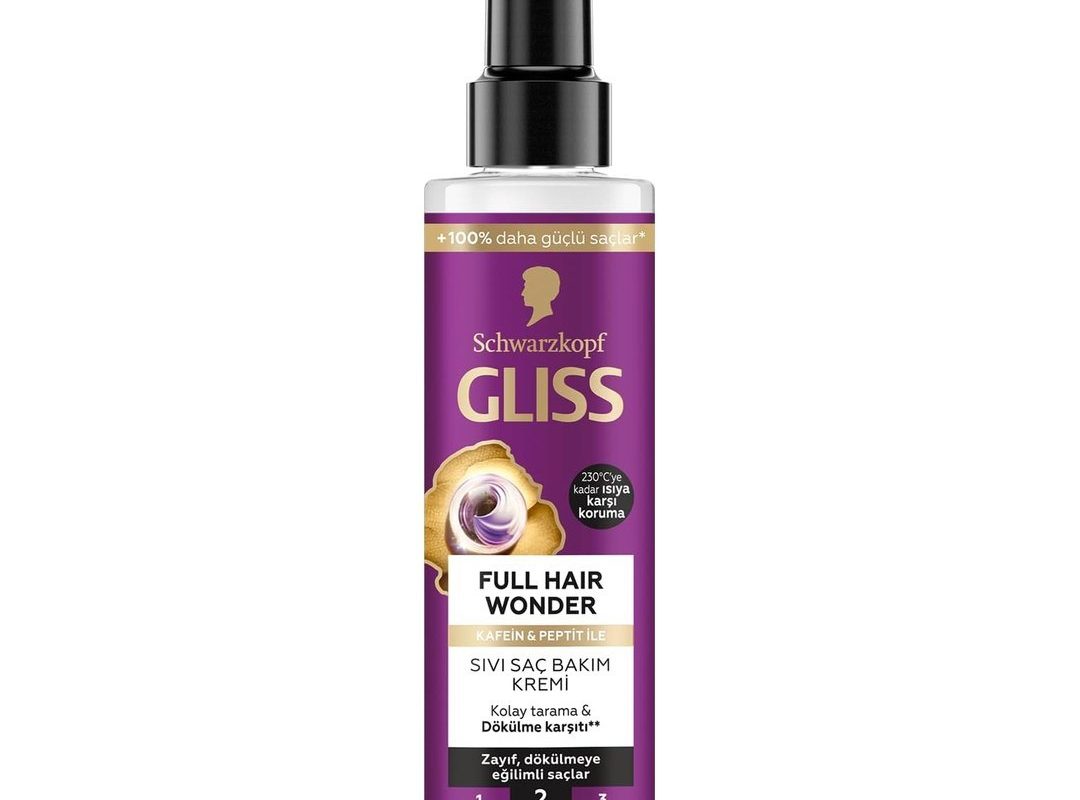 🛍️ Gliss Full Hair Wonder Saç Dökülme Karşıtı Sıvı Saç Kremi 200 ml