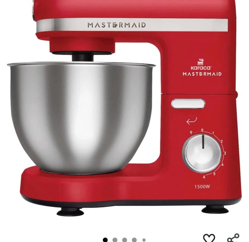 Karaca Mastermaid Chef Stand Mikser Red 1500W 5 Lt