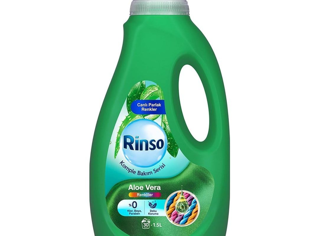🛍️ Rinso Sıvı Çamaşır Deterjanı Komple Bakım Serisi Aloe Vera Renkliler İçin 1.5 L — %33 İndirim