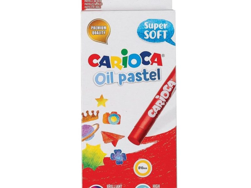 🛍️ Carioca Yağlı Pastel Boya Kalemi 12’li
