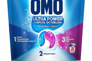 OMO Ultra Power Kapsül Çamaşır Deterjanı 26 Yıkama — %48 İndirim