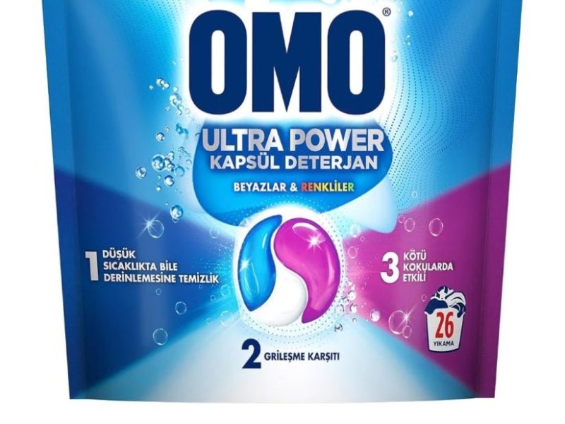 OMO Ultra Power Kapsül Çamaşır Deterjanı 26 Yıkama — %48 İndirim