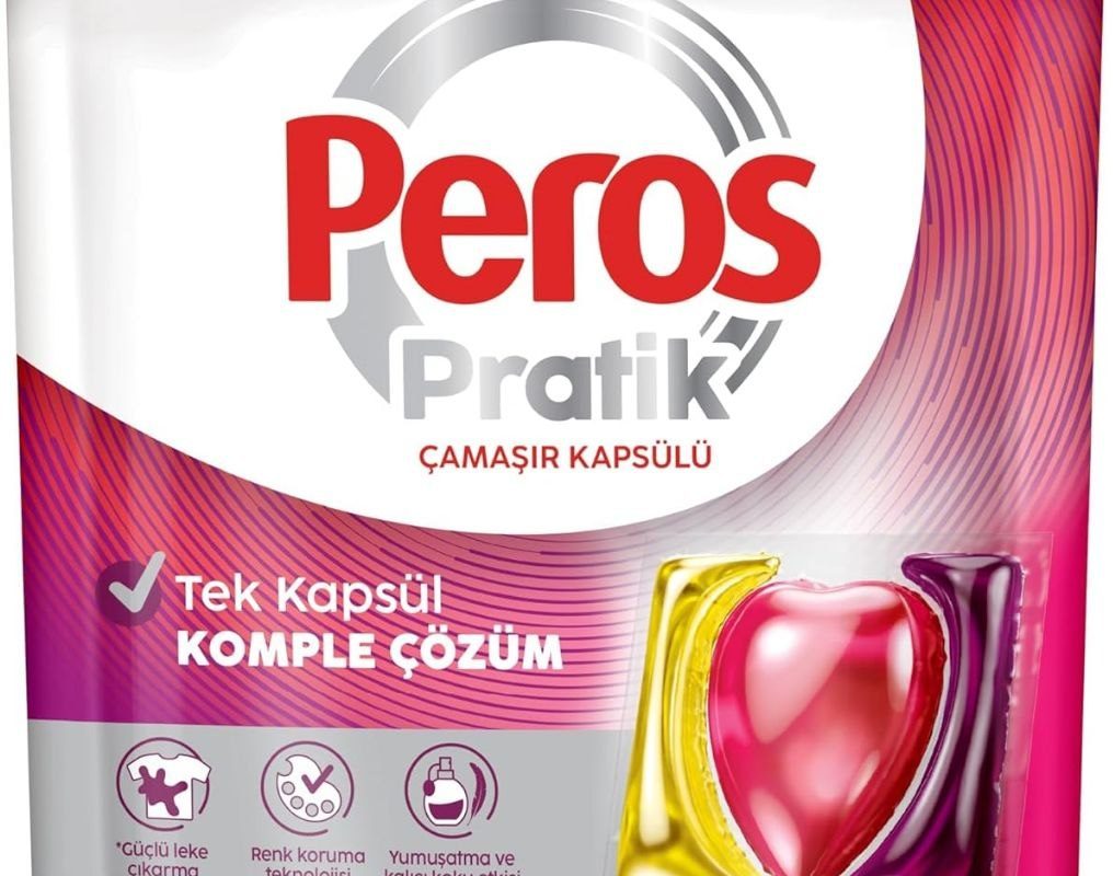 PEROS Pratik Renkliler 26’lı Çamaşır Kapsülü — %24 İndirim
