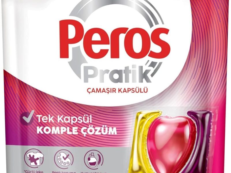 PEROS Pratik Renkliler 26’lı Çamaşır Kapsülü — %24 İndirim