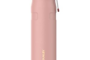 🛍️ STANLEY The IceFlow™ Twist & Flip Termos Su Şişesi 0.7 Litre   Peach Rose | Paslanmaz Çelik