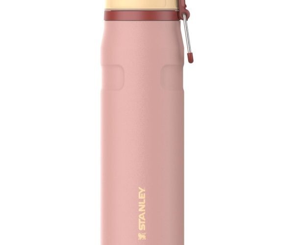 🛍️ STANLEY The IceFlow™ Twist & Flip Termos Su Şişesi 0.7 Litre Peach Rose | Paslanmaz Çelik