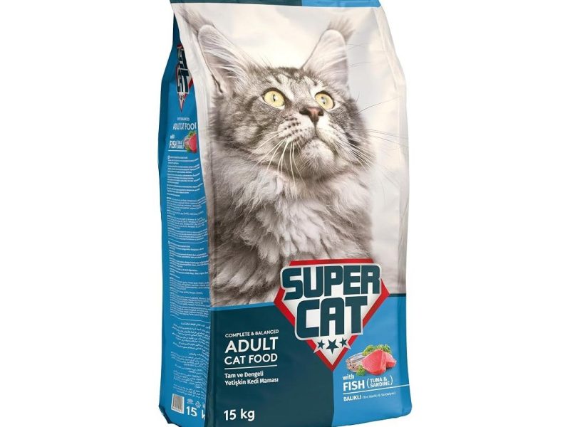 🛍️ Super Cat Balıklı Yetişkin Kedi Maması 15 KG