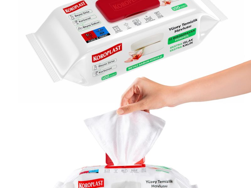 🚨 Koroplast Çok Amaçlı 100lü Islak Havlu — %33 İndirim