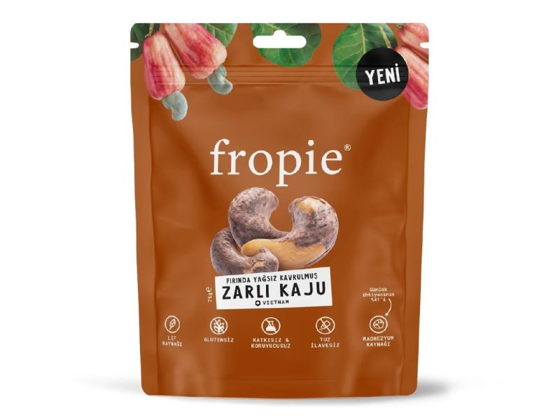 🚨 Fropie Fırında Yağsız Kavrulmuş Zarlı Kaju – 75 g — %49 İndirim