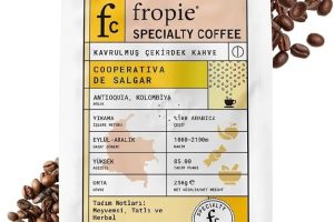🚨 Fropie Kahve Kolombiya – Çekirdek 250 gr — %50 İndirim