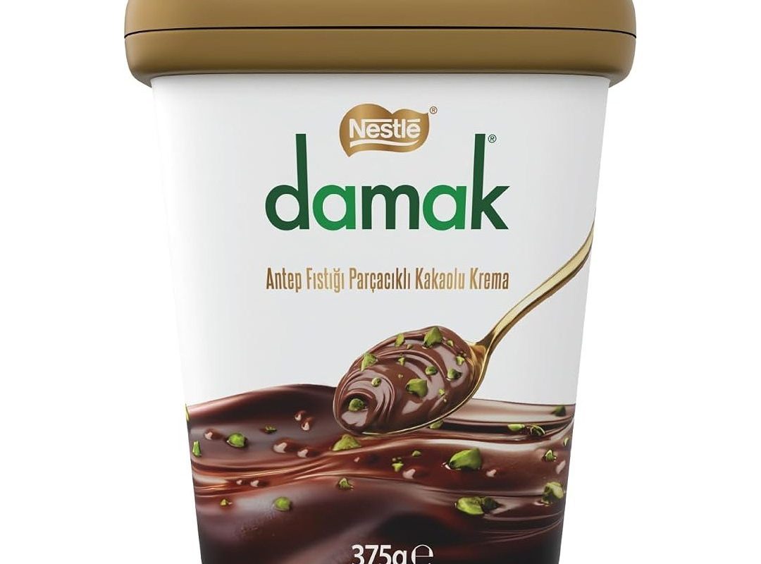 🛍️ Nestlé Damak Antep Fıstığı Parçacıklı Kakaolu Krema 375 g