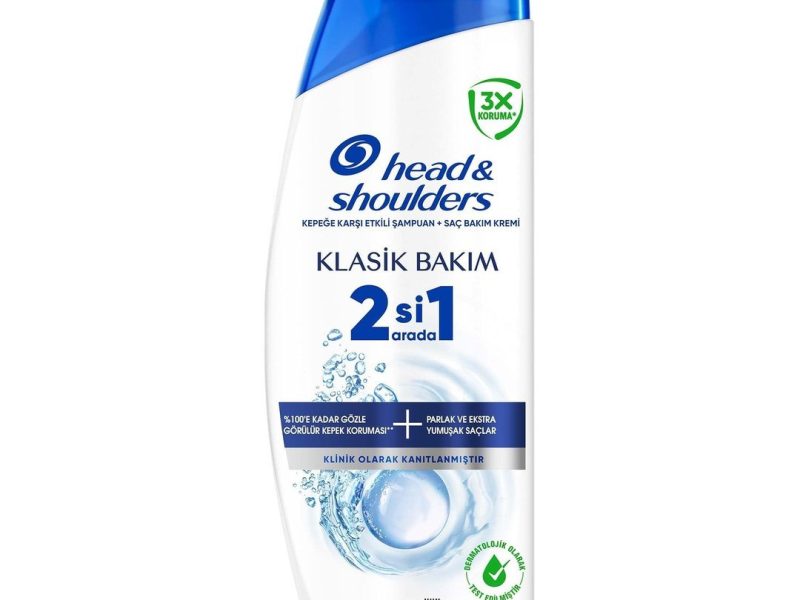 🛍️ Head & Shoulders Klasik Bakım 2’si 1 Arada Kepeğe Karşı Etkili Şampuan 300ml