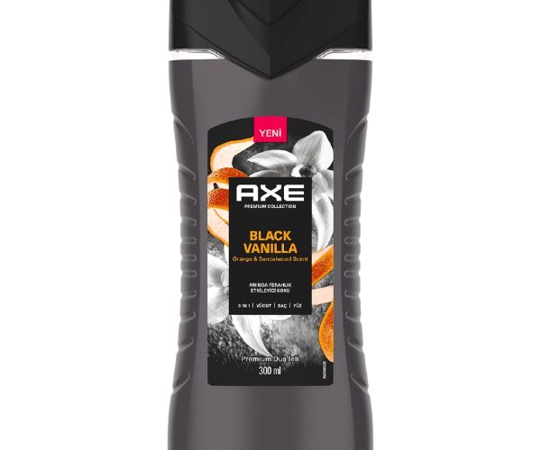 🚨 AXE Premium Collection Duş Jeli Black Vanilla 3 in 1 Vücut Saç Yüz 300 ml — %33 İndirim
