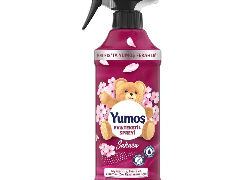 🚨 Yumoş Sprey Yıkanması Zor Eşyalar için Giysi Spreyi Sakura 450 ml — %33 İndirim