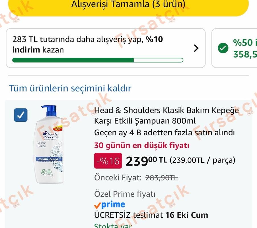 Head & Shoulders Klasik Bakım Kepeğe Karşı Etkili 800 ml Şampuan