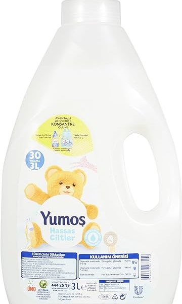 🚨 Yumoş Hassas Ciltler Standart Sıvı Yumuşatıcı 30 Yıkama (1 x 3000 ml) — %66 İndirim