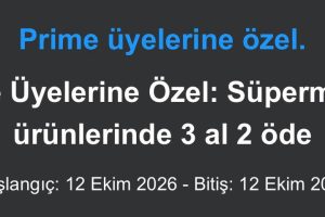 Sabun, Şampuan, Deodorant… onlarca alt kategoride ürün var fiyatlar güzel 23:59’da bitebilir