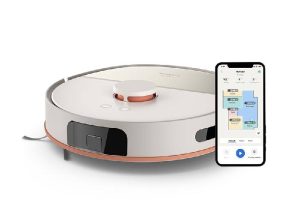 Philips HomeRun 5000 Serisi Robot Elektrikli Süpürge, Çift Döner Mop, Süpürme ve Paspas, 10.000Pa Emiş Gücü, Lazer Çizgi XU5000/20