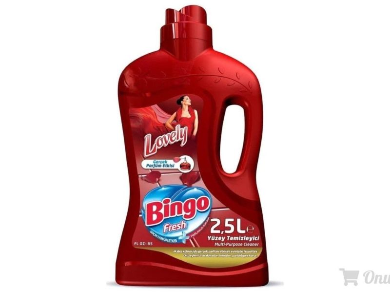 Bingo Fresh Yüzey Temizleyici, Lovely, 2,5 Lt — %33 İndirim