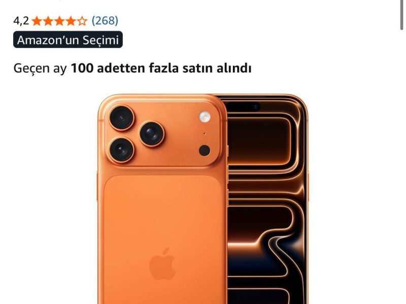 Apple iPhone 17 Pro Max 256 GB Abis