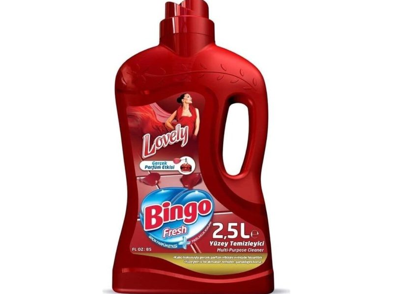 🛍️ Bingo Fresh Yüzey Temizleyici, Lovely, 2,5 Lt