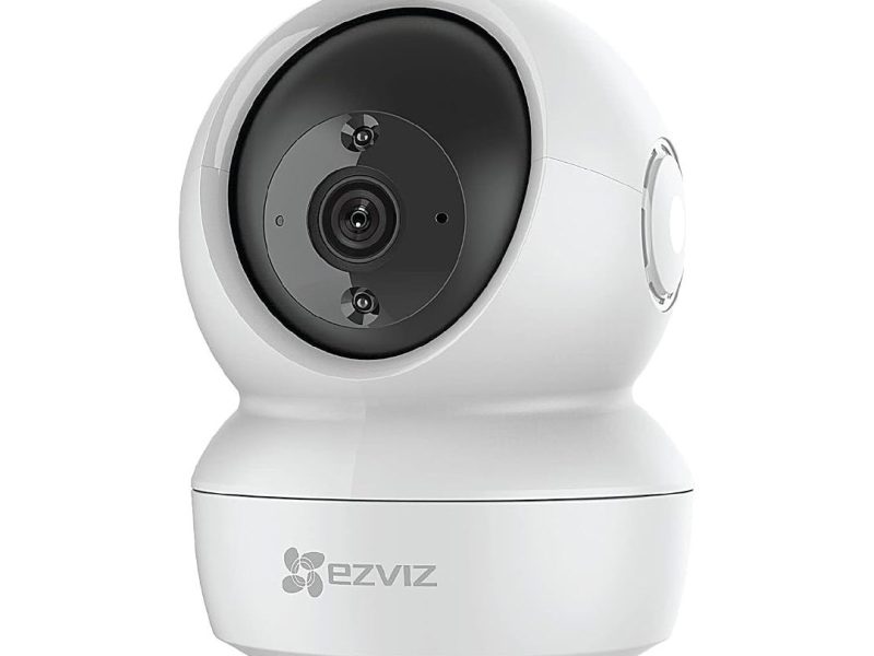 🛍️ Ezviz Akıllı İç Mekan Kamera WiFi, Hareket Takibi, 360° Dönen, 10m Gece Görüşü, Çift Yönlü Ses, Bulut/Yerel Depolama C6N