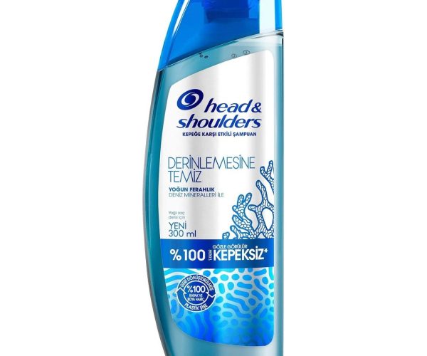 🛍️ Head & Shoulders Derinlemesine Temizlik Şampuan Yoğun Ferahlık Deniz Mineralleri 300 ml
