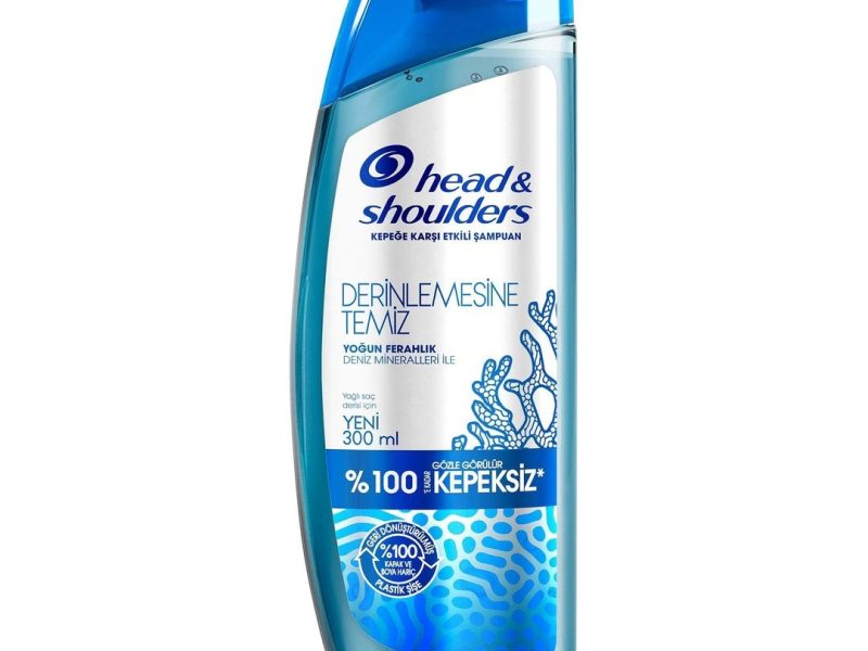 🛍️ Head & Shoulders Derinlemesine Temizlik Şampuan Yoğun Ferahlık Deniz Mineralleri 300 ml