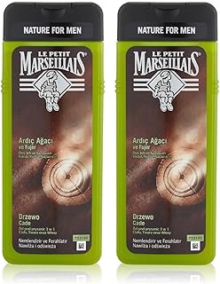 Le Petit Marseillais Men Ardıç Ağacı ve Füjer Men Duş Jeli 400 ml x2