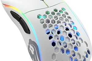 Glorious Model D RGB Kablosuz BAMF sensörlü 19000 DPI 69 gram Gaming Mouse Mat Beyaz