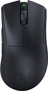 Razer DeathAdder V3 Pro – Hafif Kablosuz Ergonomik Espor Faresi (63g Hafif Tasarım, Focus Pro 30K Optik Sensör, Fare Anahtarı Gen-3, HyperSpeed Kablosuz) Siyah
