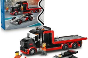 LEGO City Audi F1 Yarış Arabalı F1 Sergileme Kamyonu 60493